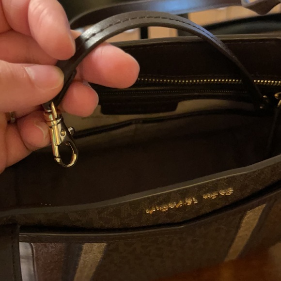 Michael Kors Whitney Signature Metallic Tote - Picture 7 of 12